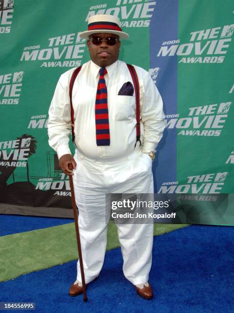 Cee-Lo of Gnarls Barkley during 2006 MTV Movie Awards - Arrivals at Sony Studios in Culver City, California, United States.