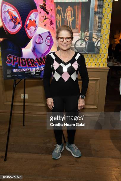 Tovah Feldshuh attends a screening of 'Spider-Man: Across The Spider-Verse' at Crosby Hotel on December 10, 2023 in New York City.