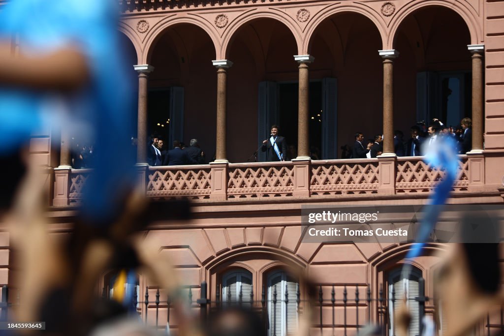 President Javier Milei Takes Office in Argentina