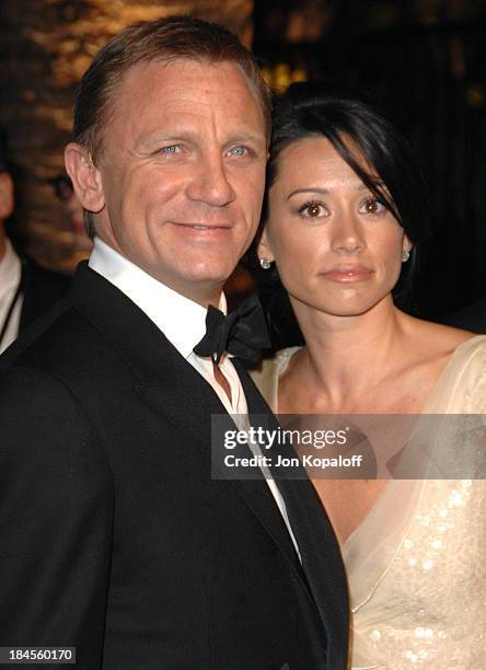 Daniel Craig and Satsuki Mitchell during 2007 Vanity Fair Oscar Party Hosted by Graydon Carter at Mortons in West Hollywood, California, United...