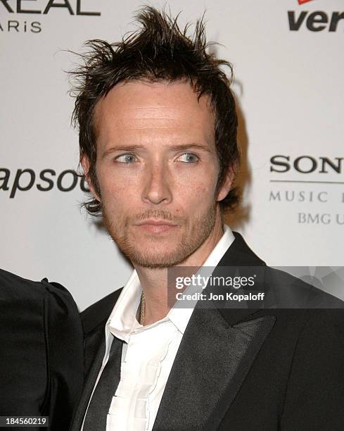 Scott Weiland of Velvet Revolver during 2007 Clive Davis Pre-GRAMMY Awards Party - Arrivals at Beverly Hilton Hotel in Beverly Hills, California,...