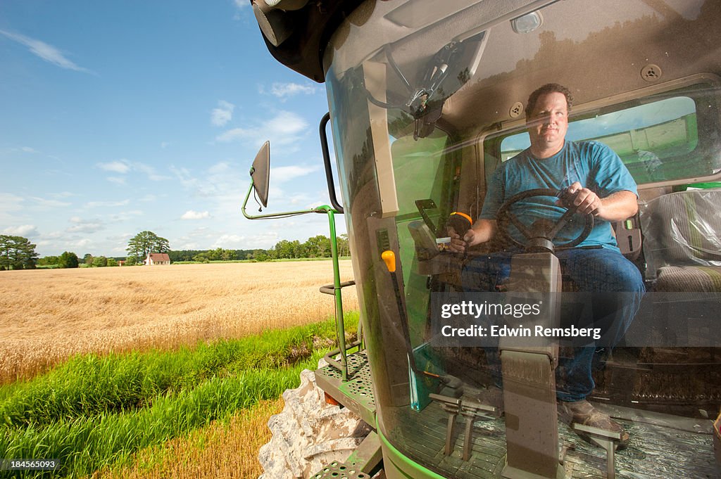 Combine driver