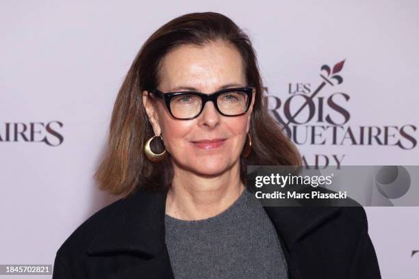 Actress Carole Bouquet attends the "Les Trois Mousquetaires : Milady" The Three Musketeers: Milady Premiere at Cinema Le Grand Rex on December 10,...