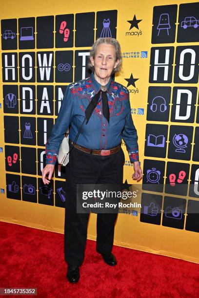 Temple Grandin attends "How To Dance In Ohio" Broadway Opening Night at Belasco Theatre on December 10, 2023 in New York City.