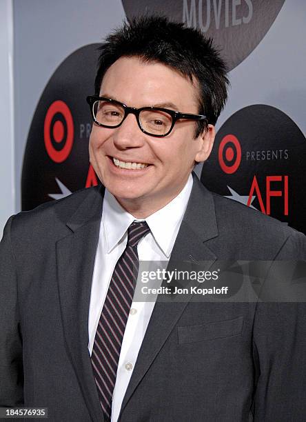 Actor Mike Myers arrives at the AFI Night at the Movies presented by TARGET at the Arclight Theater on October 1, 2008 in Hollywood, California.