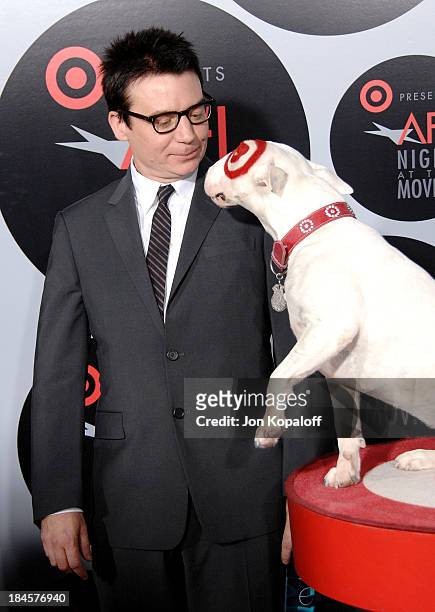 Actor Mike Myers arrives at the AFI Night at the Movies presented by TARGET at the Arclight Theater on October 1, 2008 in Hollywood, California.