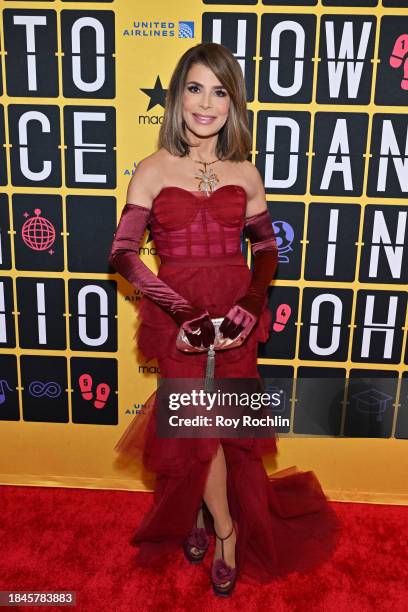 Paula Abdul attends "How To Dance In Ohio" Broadway Opening Night at Belasco Theatre on December 10, 2023 in New York City.