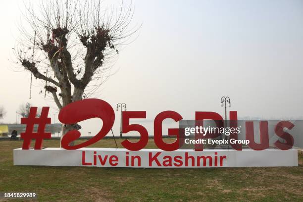 December 12 Srinagar Kashmir, India : The live 5G plus experience is pictured. Airtel announced the launch of its cutting edge 5G services in...