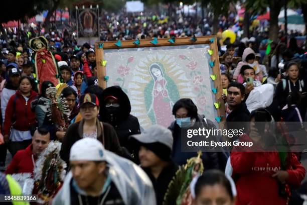 December 11 Mexico City, Mexico: Millions of parishioners visit the Basilica of Guadalupe to celebrate the Virgin of Guadalupe on the 492nd...