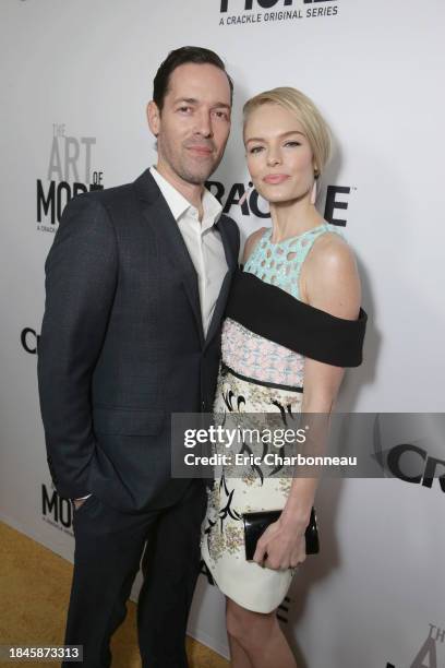 Michael Polish and Kate Bosworth seen at Los Angeles Premiere for Crackle's 'The Art of More' at Sony Pictures on Thursday, October 29 in Los...