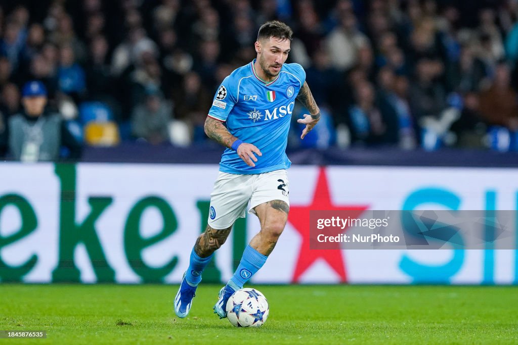 Politano Matteo Politano of SSC Napoli during the Champions League Group C ...