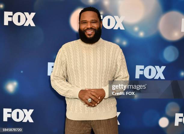 Anthony Anderson arrives at the FOX WINTER PRESS JUNKET Red Carpet on Wednesday, December 13, 2023 on the FOX Lot.