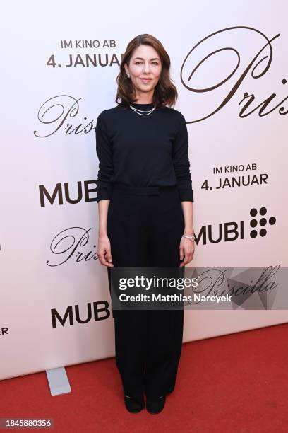 Sofia Coppola attends the Berlin premiere of "Priscilla" at Delphi Filmpalast on December 13, 2023 in Berlin, Germany.