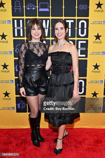 Ashley Amigo and Cristina Sastre attend "How To Dance In Ohio" Broadway Opening Night at Belasco Theatre on December 10, 2023 in New York City.