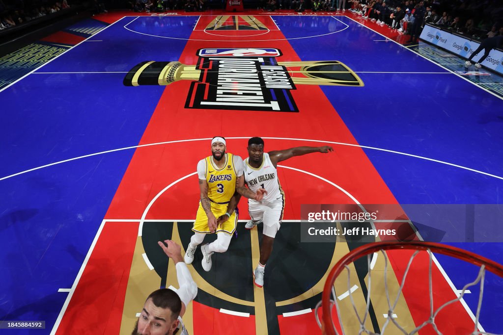 In-Season Tournament - New Orleans Pelicans v Los Angeles Lakers