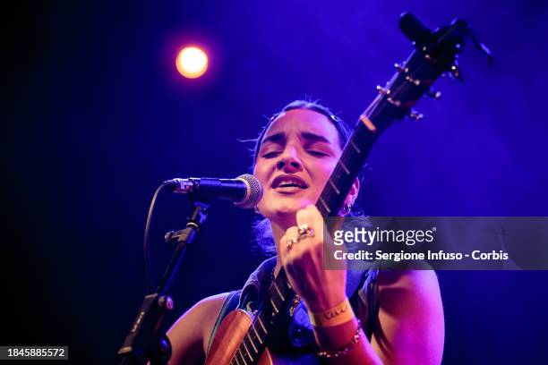 Laura Roy performs at Santeria Toscana 31 on December 10, 2023 in Milan, Italy.