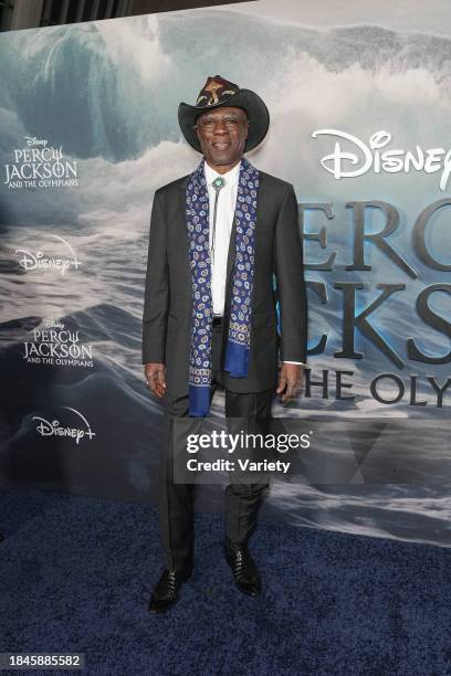 Glynn Turman at the premiere of "Percy Jackson and the Olympians" held at The Metropolitan Museum of Art on December 13, 2023 in New York City.