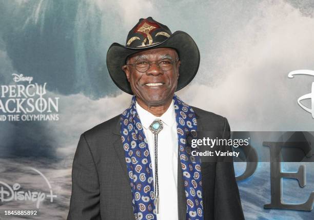 Glynn Turman at the premiere of "Percy Jackson and the Olympians" held at The Metropolitan Museum of Art on December 13, 2023 in New York City.