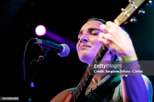 Laura Roy performs at Santeria Toscana 31 on December 10, 2023 in Milan, Italy.
