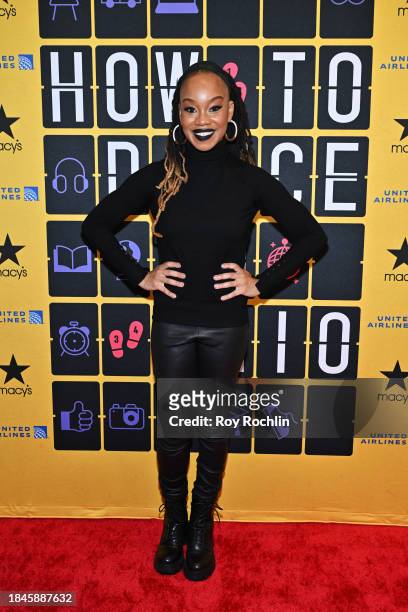Camille A. Brown attends "How To Dance In Ohio" Broadway Opening Night at Belasco Theatre on December 10, 2023 in New York City.