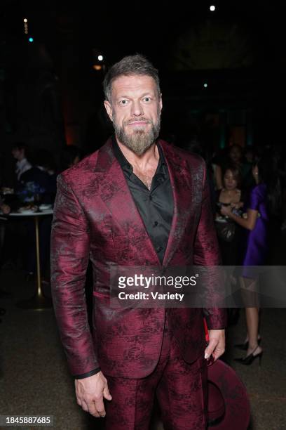 Adam Copeland at the after party for the premiere of "Percy Jackson and the Olympians" held at The Metropolitan Museum of Art on December 13, 2023 in...