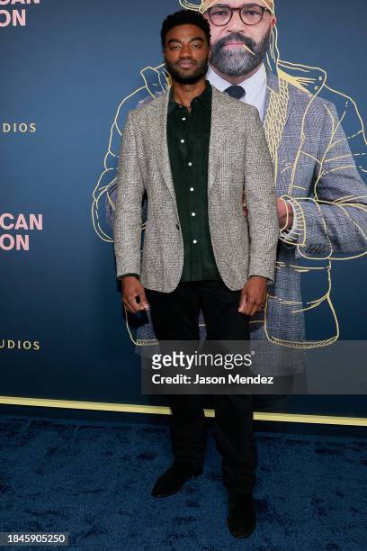 Jelani Alladin attends "American Fiction" New York screening at AMC Lincoln Square Theater on December 10, 2023 in New York City.