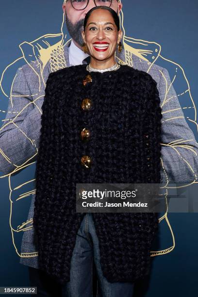 Tracee Ellis Ross attends "American Fiction" New York screening at AMC Lincoln Square Theater on December 10, 2023 in New York City.