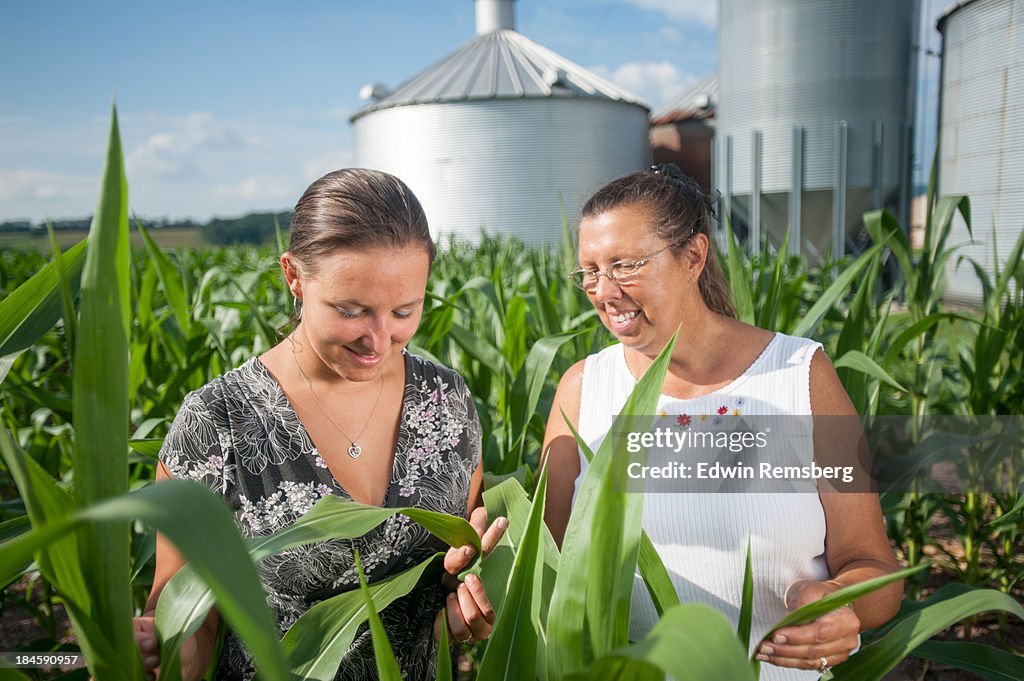 Mother and daughter