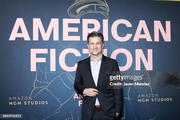 Ben LeClair attends "American Fiction" New York screening at AMC Lincoln Square Theater on December 10, 2023 in New York City.