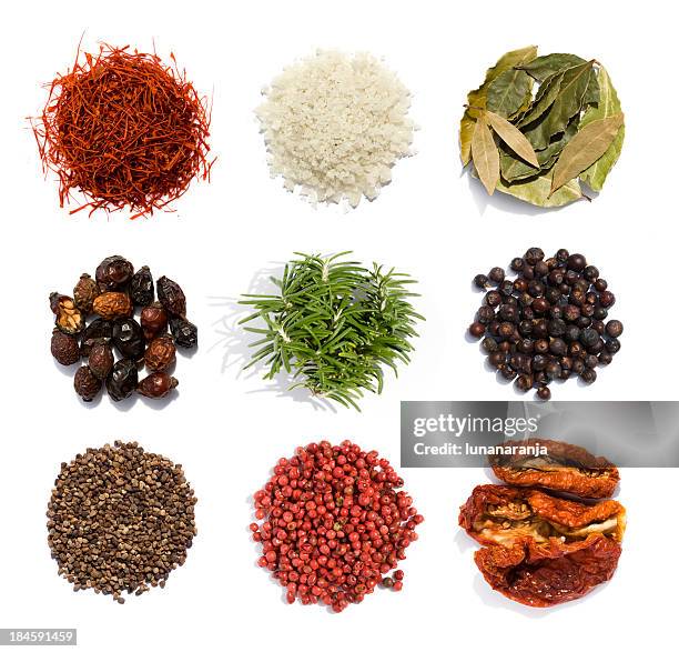 nine spices - peppar bildbanksfoton och bilder
