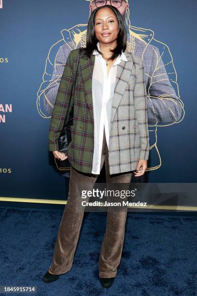 Natalie Paul attends "American Fiction" New York screening at AMC Lincoln Square Theater on December 10, 2023 in New York City.