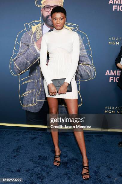 Chelsea Vanghn attends "American Fiction" New York screening at AMC Lincoln Square Theater on December 10, 2023 in New York City.