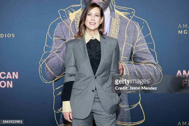Miriam Shor attends "American Fiction" New York screening at AMC Lincoln Square Theater on December 10, 2023 in New York City.
