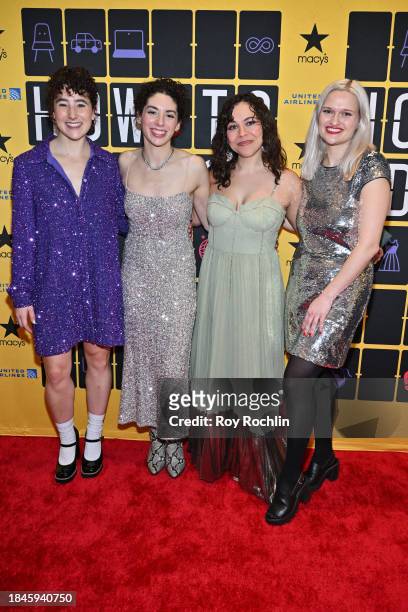 Rebecca Hall and Mary McGowan attend "How To Dance In Ohio" Broadway Opening Night at Belasco Theatre on December 10, 2023 in New York City.