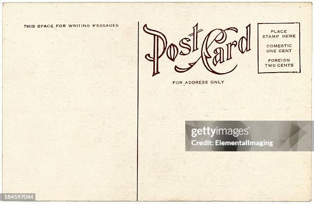 imagen de fondo retro vintage postal de antigüedades de respaldo - tarjeta-postal fotografías e imágenes de stock