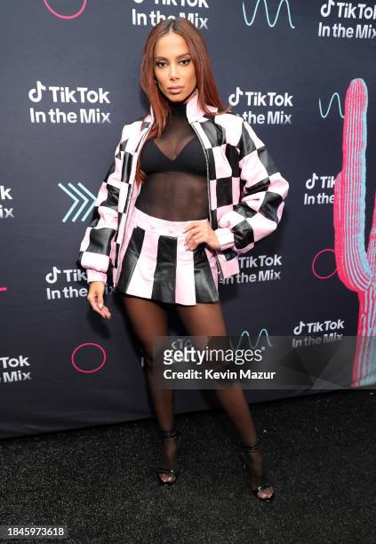 Anitta attends TikTok In The Mix at Sloan Park on December 10, 2023 in Mesa, Arizona.