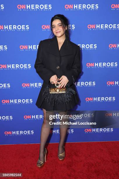 Iman Vellani attends 17th Annual CNN Heroes: An All-Star Tribute at The American Museum of Natural History on December 10, 2023 in New York City.