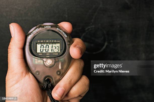 stoppuhr - stopwatch stock-fotos und bilder