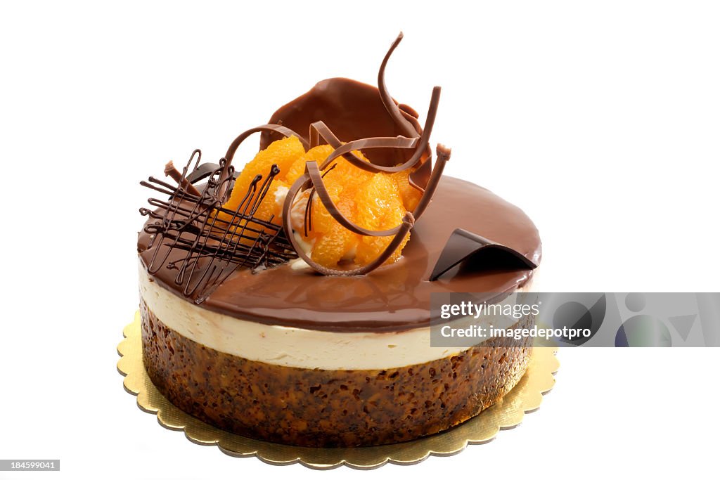Chocolate and orange cake