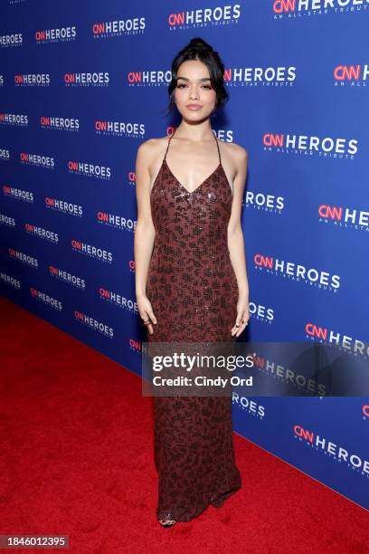 Rachel Zegler attends 17th Annual CNN Heroes: An All-Star Tribute at The American Museum of Natural History on December 10, 2023 in New York City.