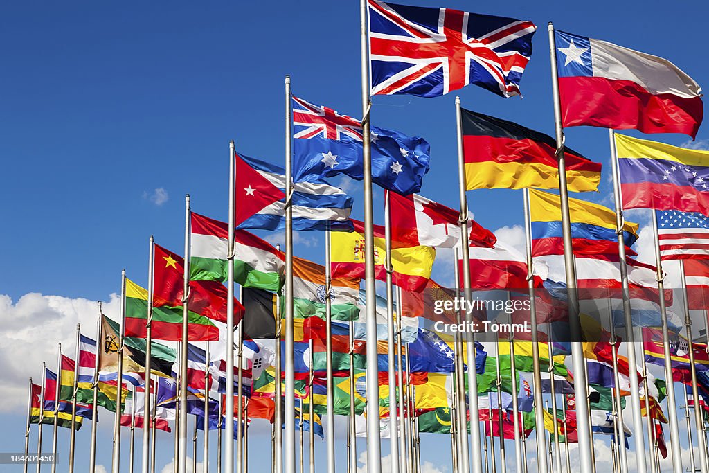 International flags