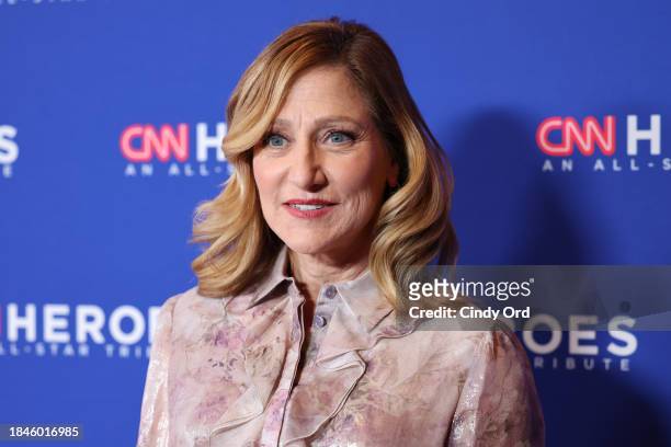 Edie Falco attends 17th Annual CNN Heroes: An All-Star Tribute at The American Museum of Natural History on December 10, 2023 in New York City.