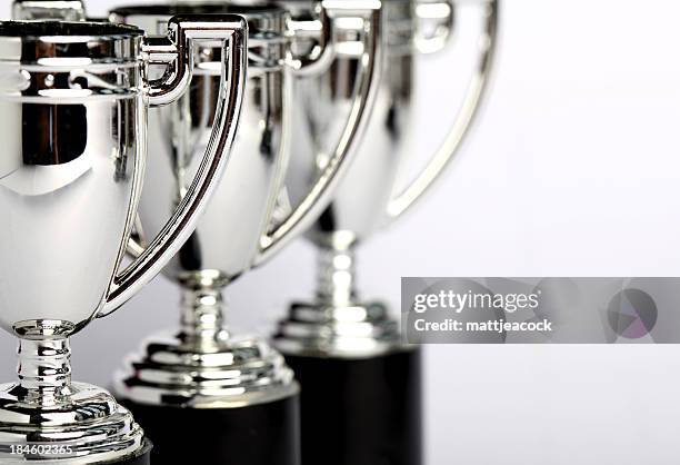gewinner der trophies - auszeichnung stock-fotos und bilder