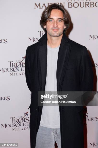 Producer Dimitri Rassam attends the "Les Trois Mousquetaires: Milady" The Three Musketeers: Milady Premiere at Cinema Le Grand Rex on December 10,...