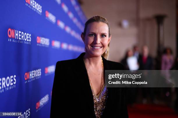 Poppy Harlow attends 17th Annual CNN Heroes: An All-Star Tribute at The American Museum of Natural History on December 10, 2023 in New York City.