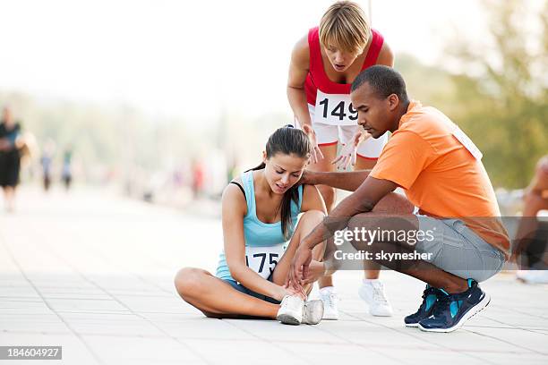 sports injury - sports injury stock pictures, royalty-free photos & images