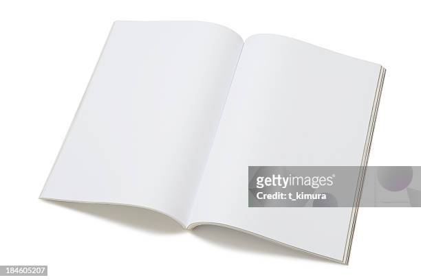 のマガジンブランクページ - blank magazine ストックフォトと画像