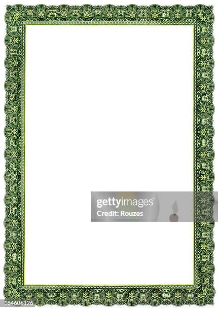 blank certificate - certificate border stock pictures, royalty-free photos & images