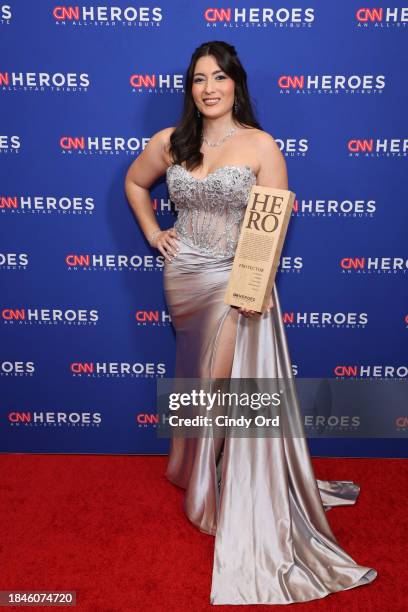 Hero Estefania Rebellon attends the 17th Annual CNN Heroes: An All-Star Tribute at The American Museum of Natural History on December 10, 2023 in New...