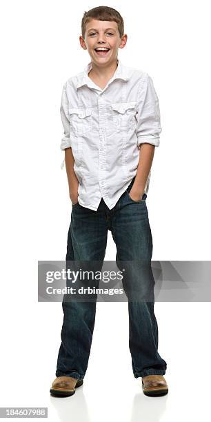 happy standing boy - kids with unbuttoned shirts stock pictures, royalty-free photos & images